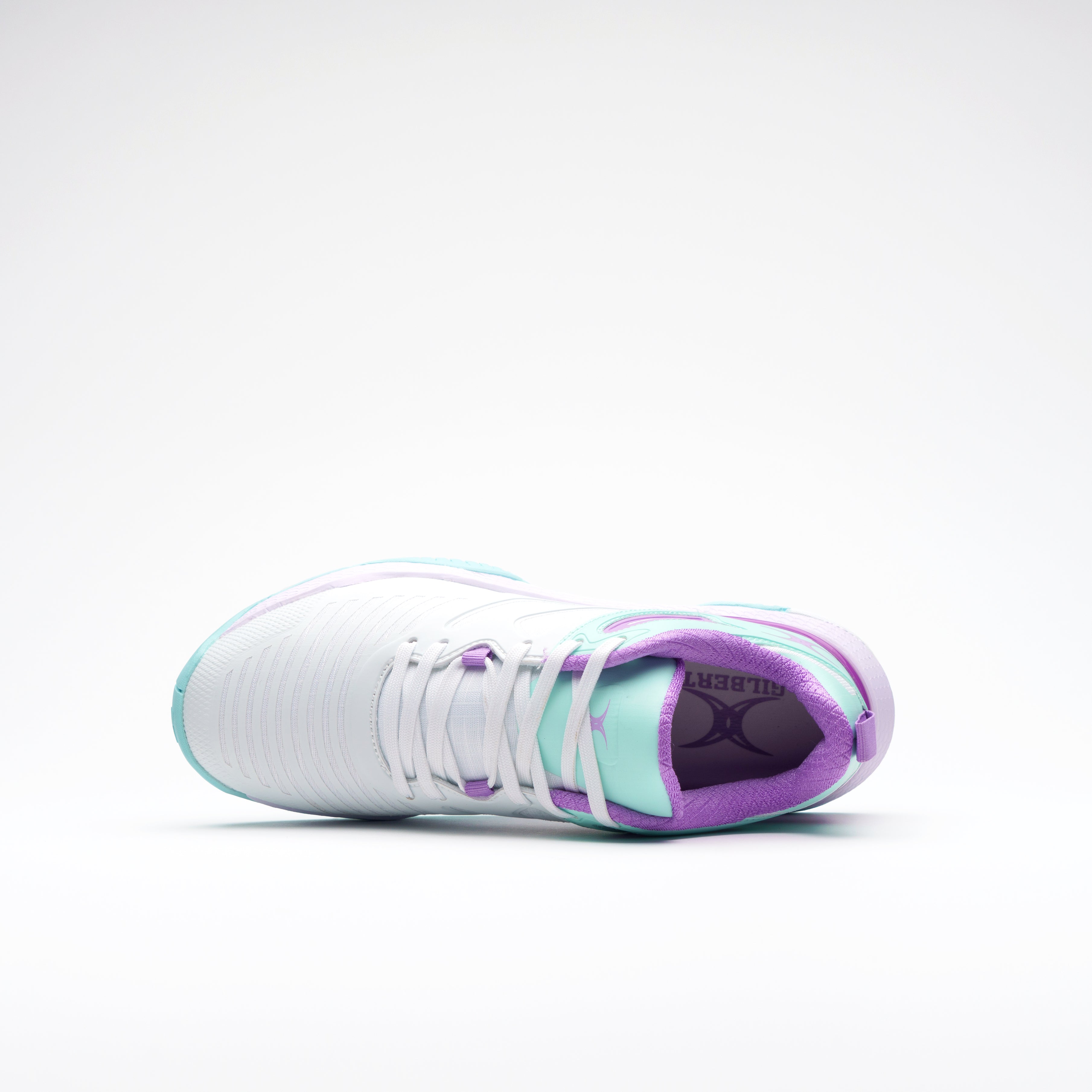 Impact Shoe White/Aqua/Purple - Senior